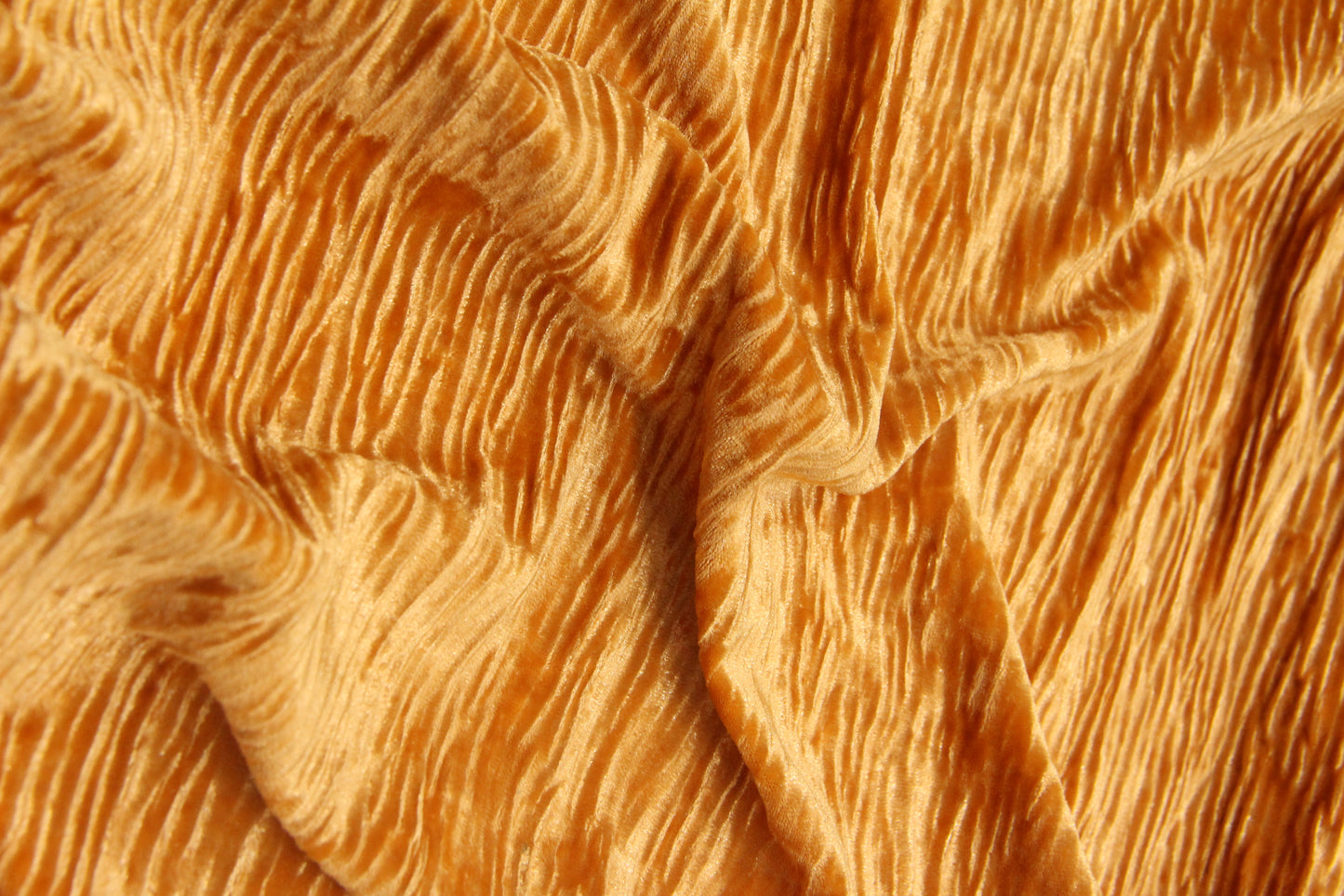 Veludo Plisse Sport Açafrão