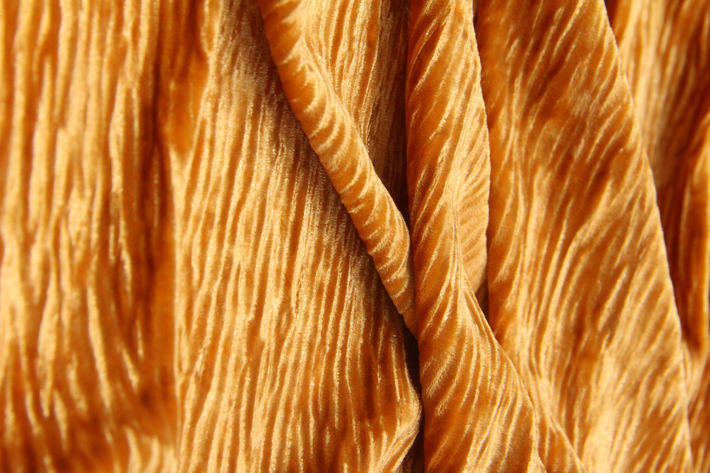 Veludo Plisse Sport Açafrão