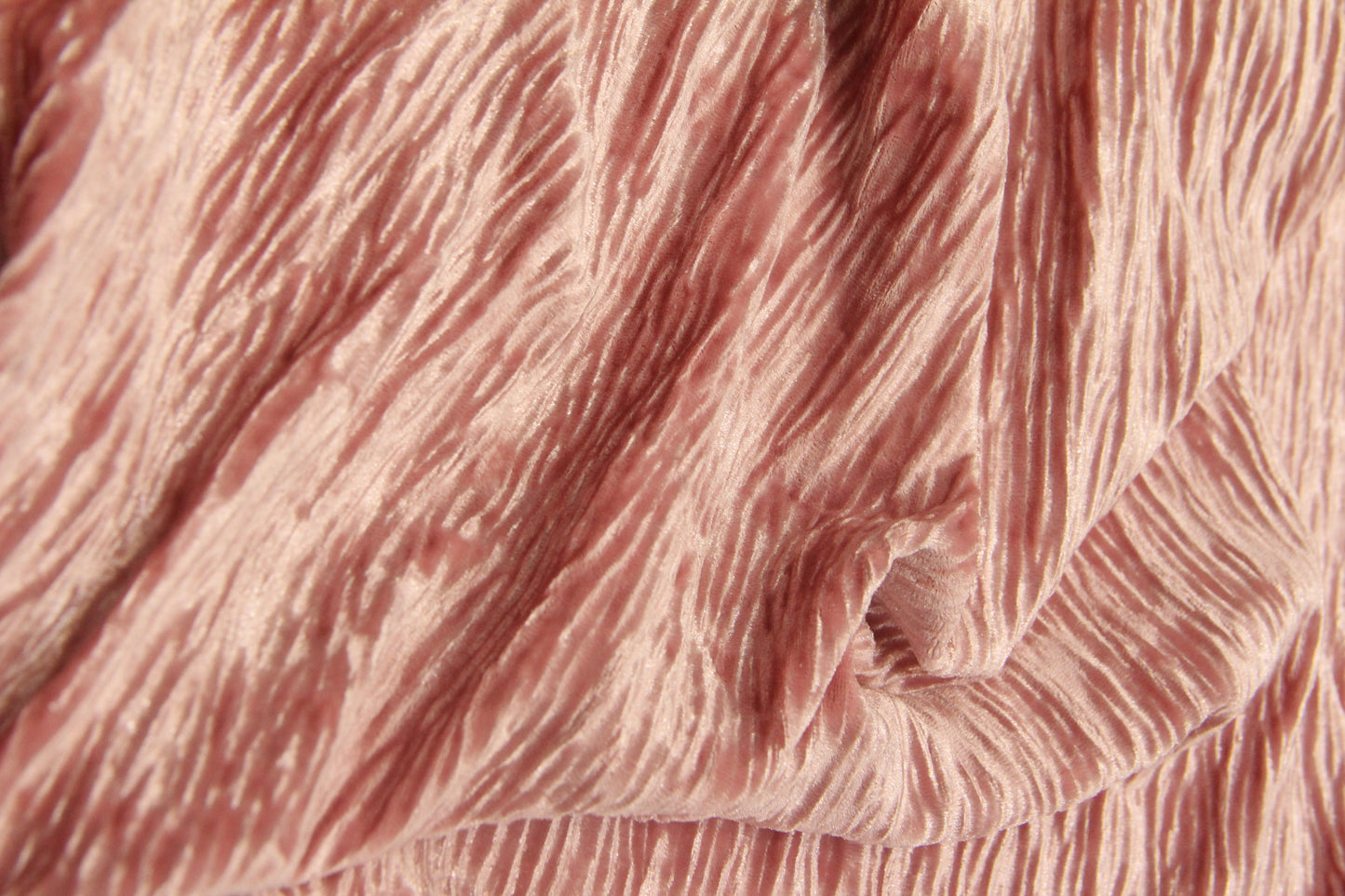 Veludo Plisse Sport Rosa Bebê