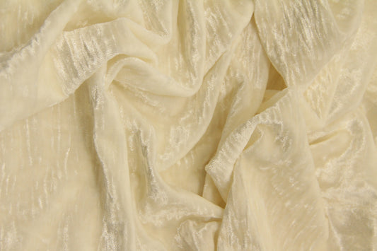 Veludo Plisse Sport Off White