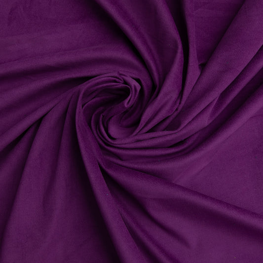 Veludo Liso Com Elastano Uva