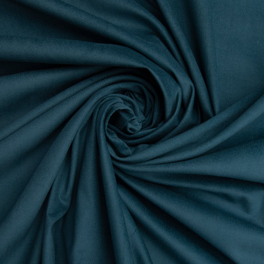 Veludo Liso Com Elastano  Azul
