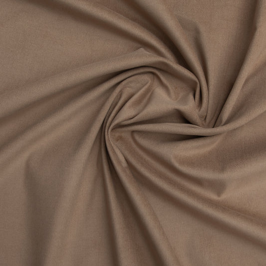 Veludo Liso Com Elastano  Caramelo