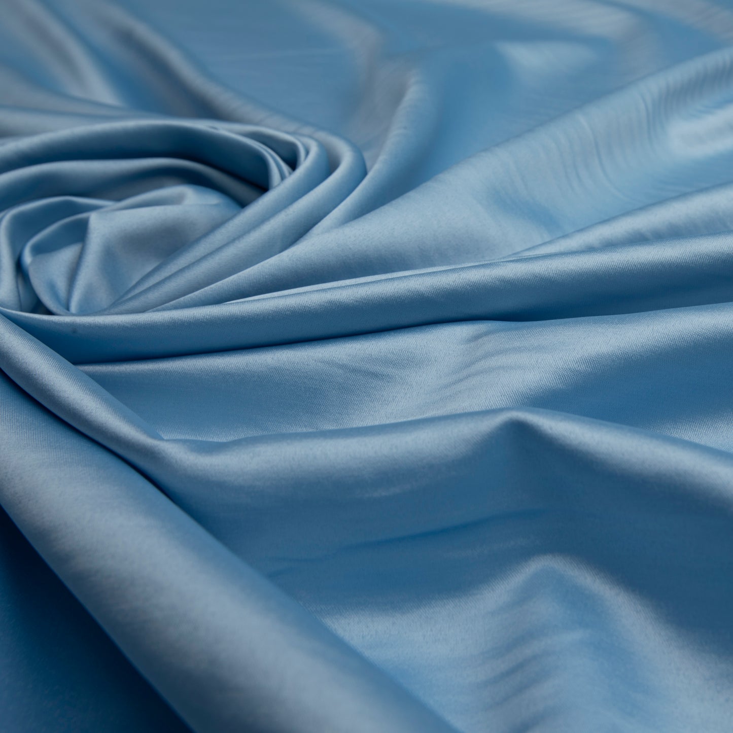 Cetim Toque De Seda Azul Bebe