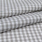 Cotton Vichy Cinza