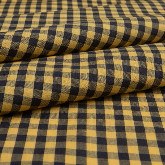 Cotton Vichy  Stripe Amarelo