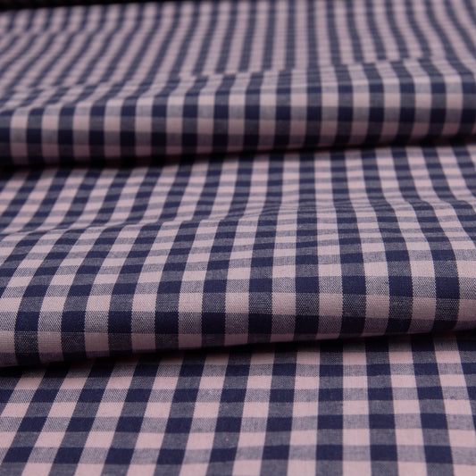 Cotton Vichy Stripe Rosa