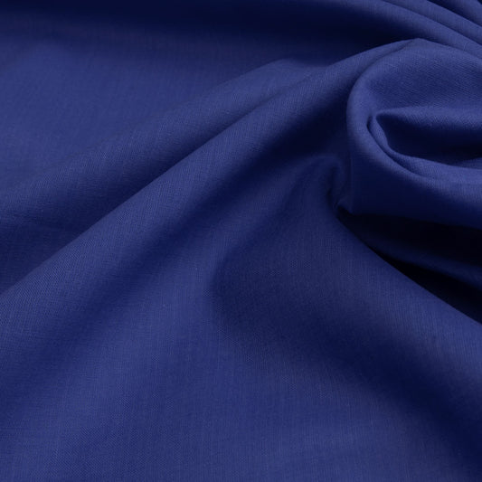 Cambraia De Algodao Azul Royal