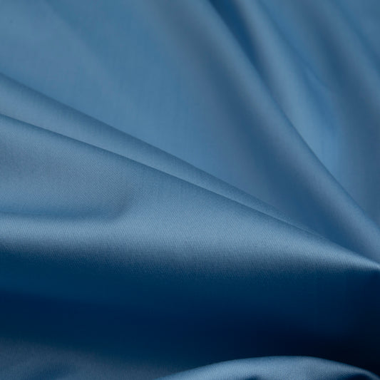Algodão Egípcio Extra Prem. Elastp Azul Bebê