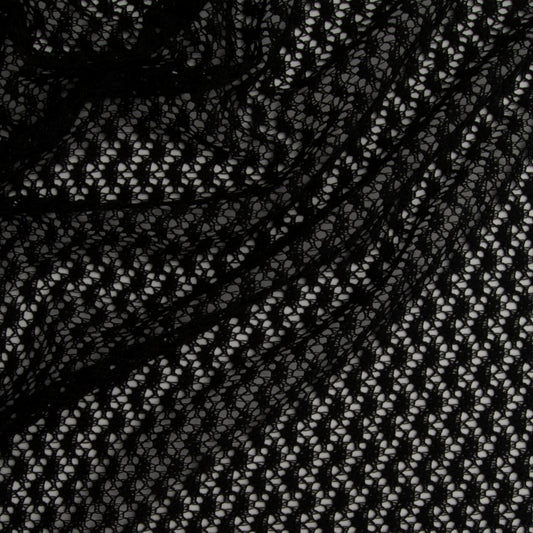 Croche Rose  Preto