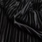 Veludo Plisse Span  Preto