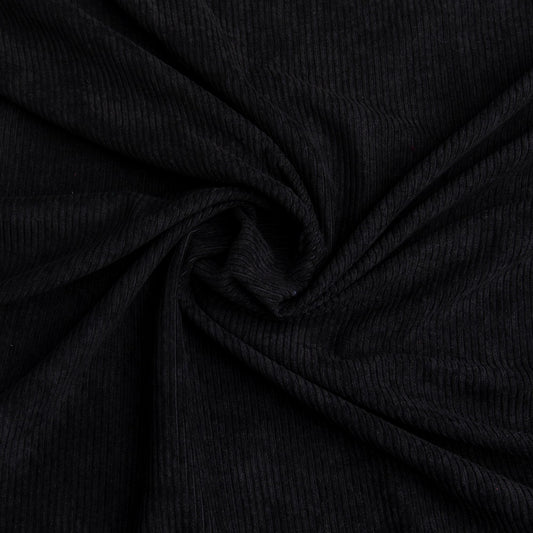 Veludo Cotele  Preto