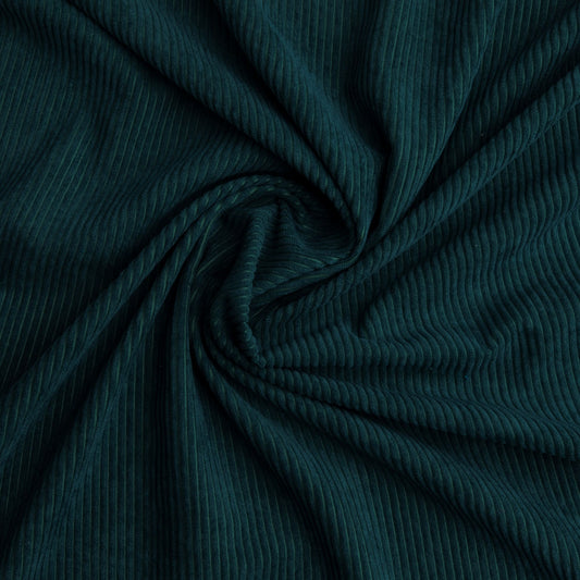 Veludo Cotele  Verde Escuro