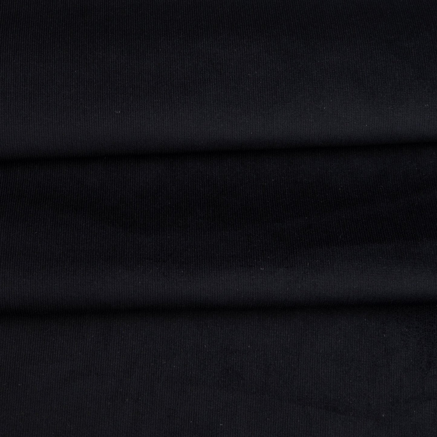Veludo Cotele  Fino Com Elastano  Preto