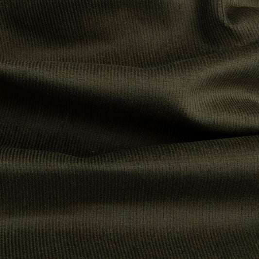 Veludo Cotele  Fino Com Elastano  Preto