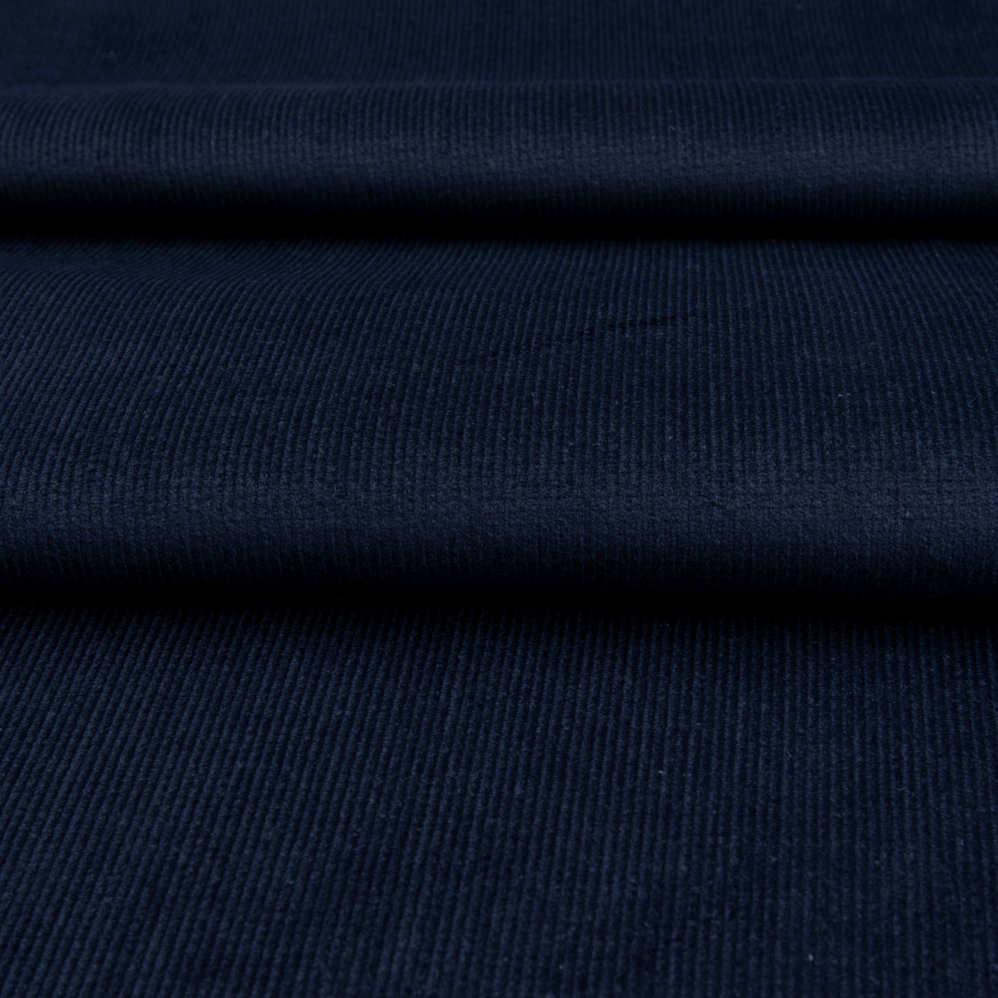 Veludo Cotele  Fino Com Elastano  Azul Marinho