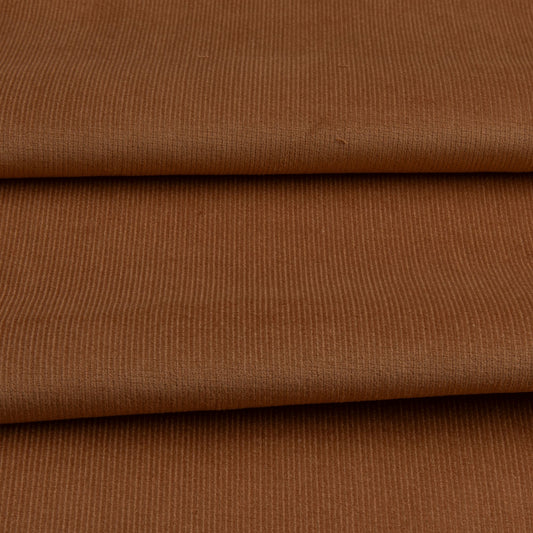Veludo Cotele  Fino Com Elastano  Ocre