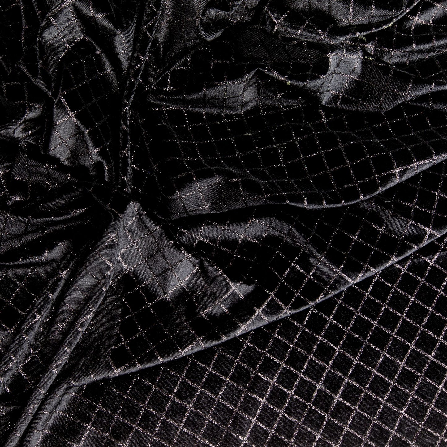 Veludo  Diamond  Preto